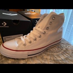White High Top Converse